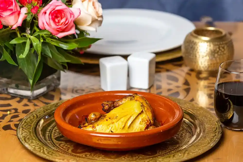 Moroccan chicken tagine