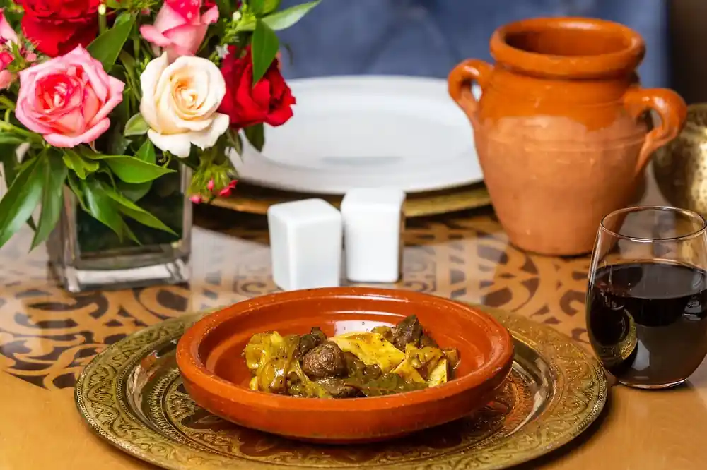 Moroccan meat tagine